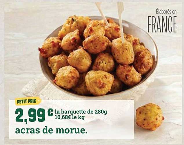acras de morue.