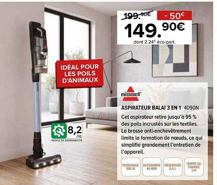 ASPIRATEUR BALA 3 EN 1 4090N
