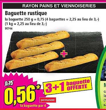 Baguette rustique