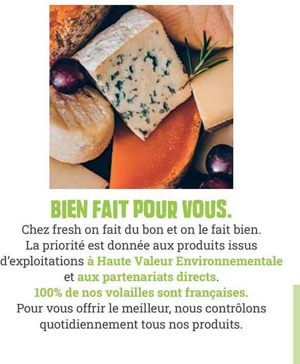 BIEN FAIT POUR VOUS.