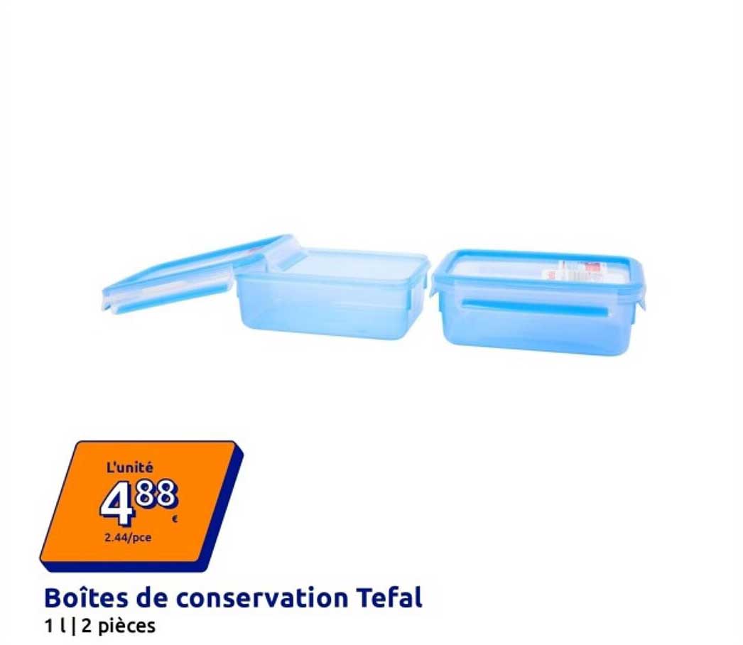 Boîtes de conservation Tefal