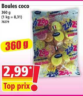 Boules coco