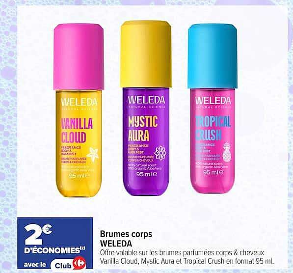 Brumes corps WELEDA