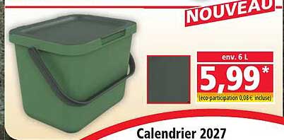 Calendrier 2027
