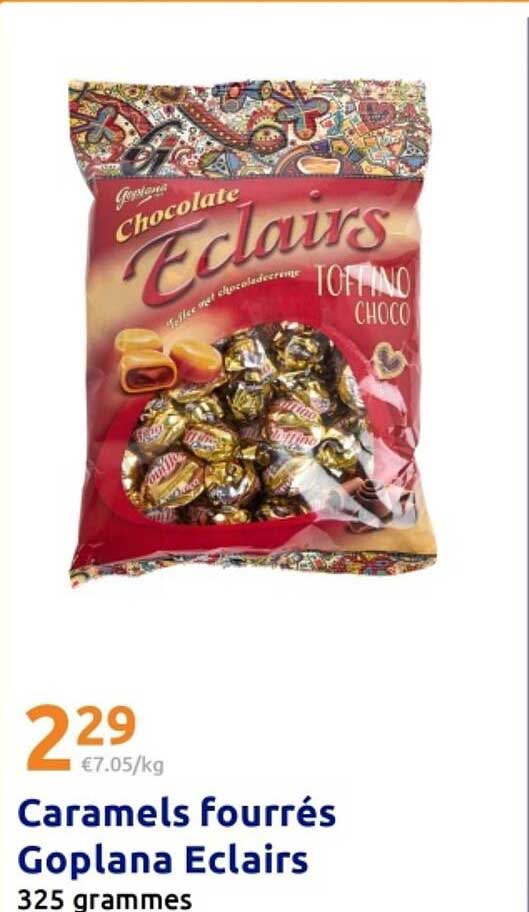 Caramels fourrés Goplana Eclairs 325 grammes