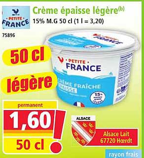 Crème épaisse légère(b)