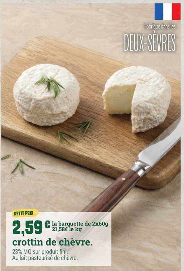 crotin de chèvre.