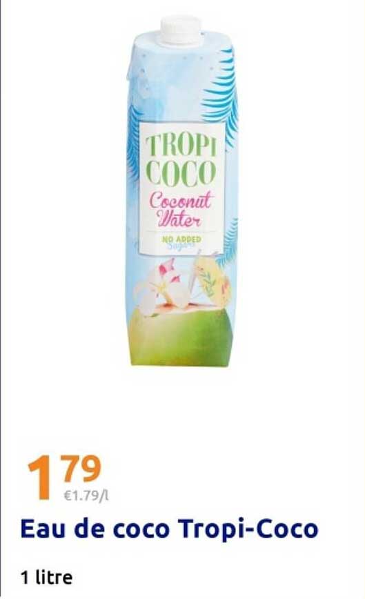 Eau de coco Tropi-Coco
