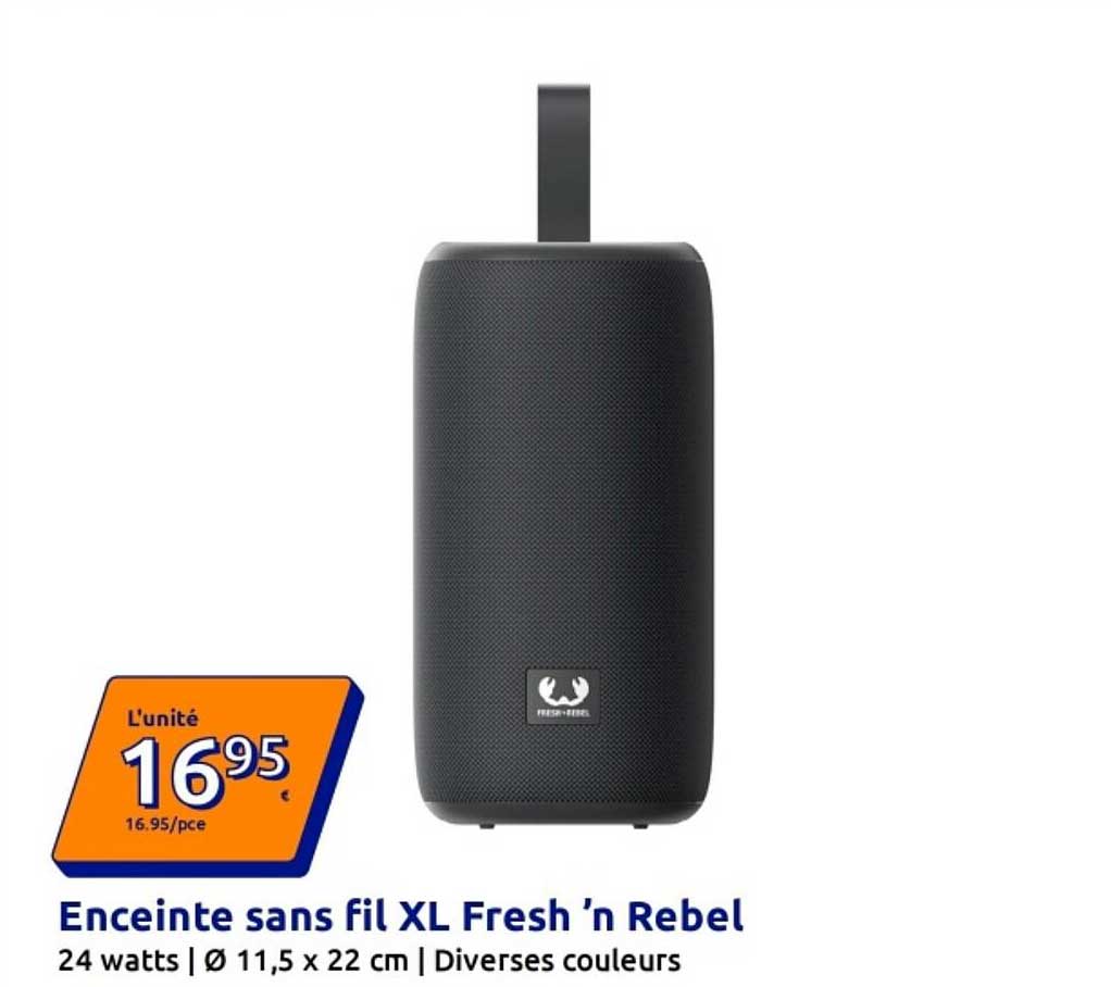 Enceinte sans fil XL Fresh 'n Rebel