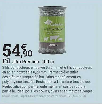 Fil Ultra Premium 400 m