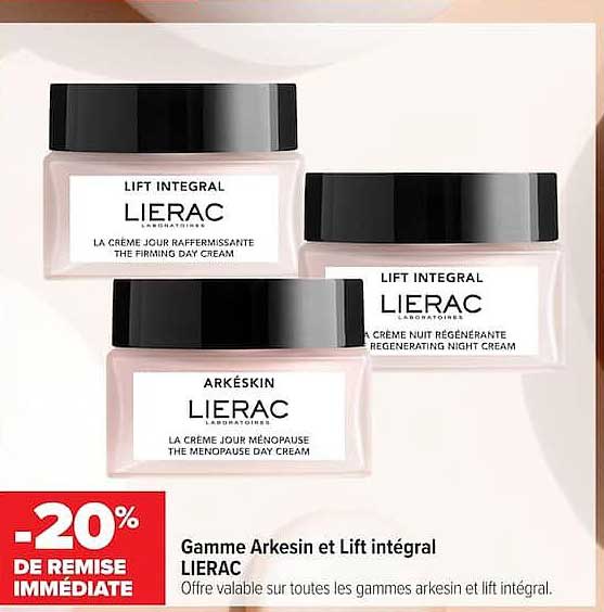Gamme Arkesin et Lift intégral LIERAC