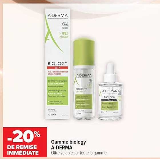 Gamme biology A-DERMA