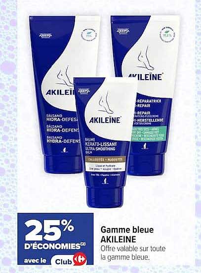 Gamme bleue AKILEINE