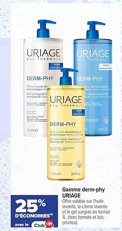 Gamme derm-phy URIAGE