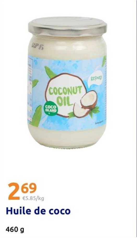 Huile de coco