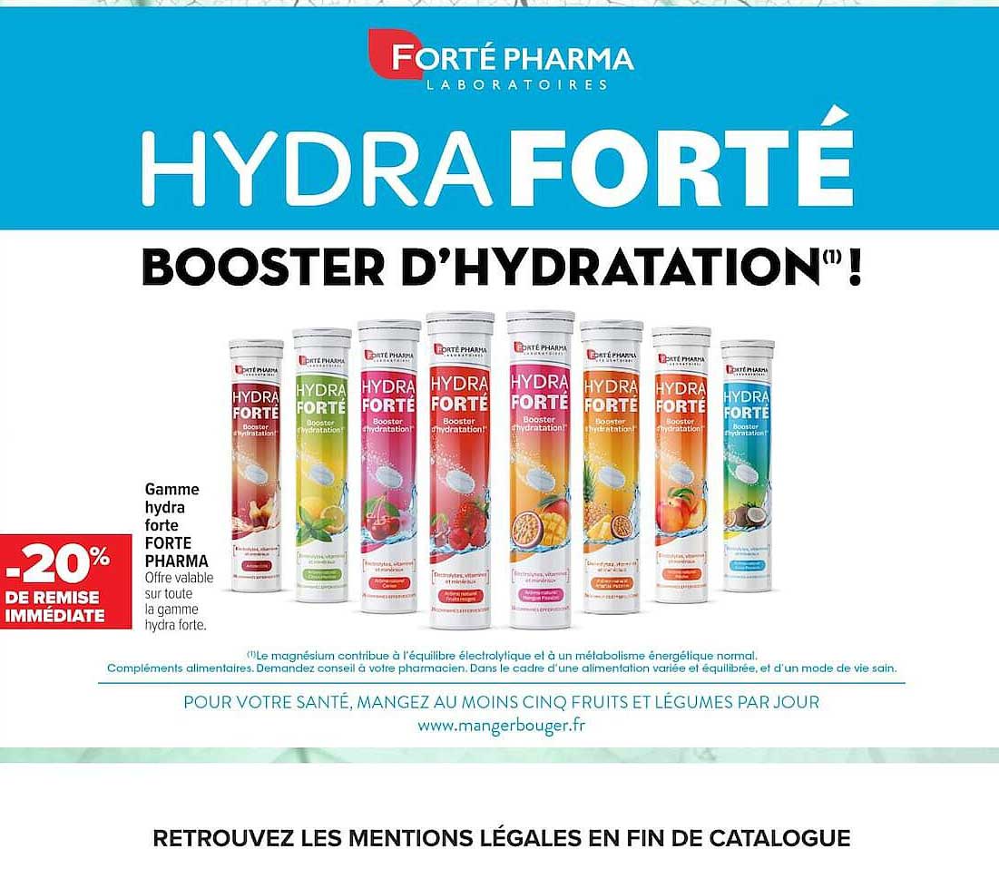 HYDRA FORTÉ BOOSTER D’HYDRATATION(1) !