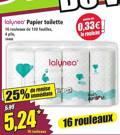 lalynea Papier toilette