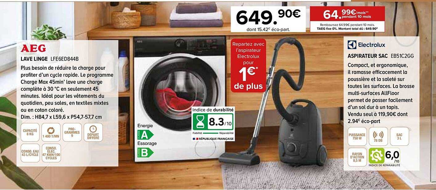 LAVE LINGE LFE6ED844B