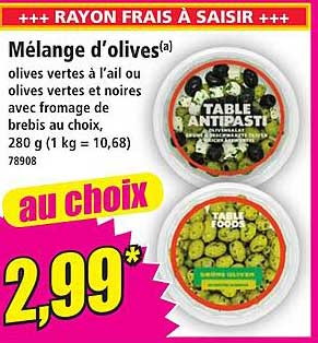 Mélange d'olives(a)
