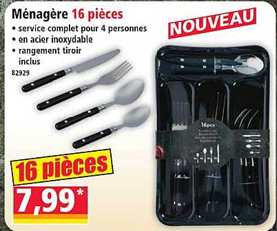 Ménagère 16 pièces