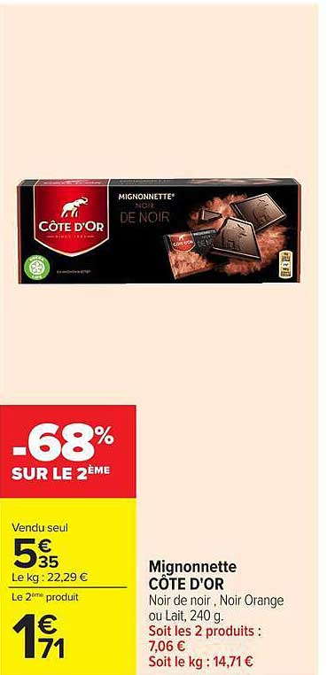 Mignonnette CÔTE D'OR
