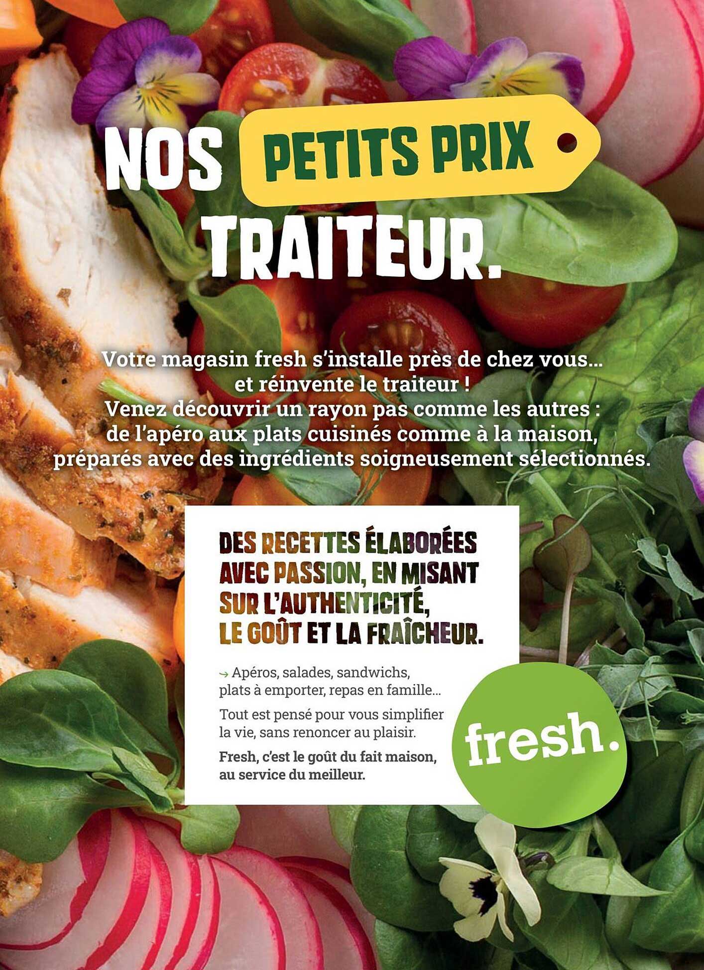 NOS PETITS PRIX TRAITEUR.