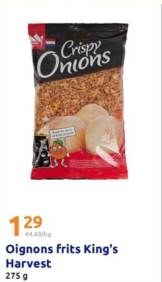 Oignons frits King's Harvest