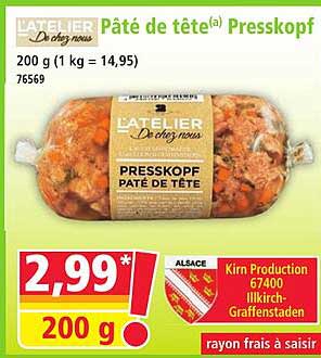 Pâté de tête(a) Presskopf