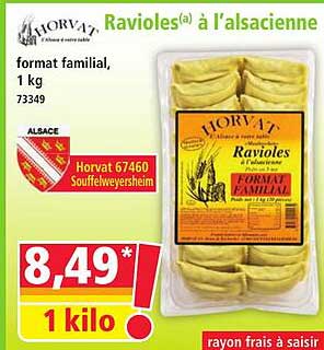 Ravioles(a) à l’alsacienne