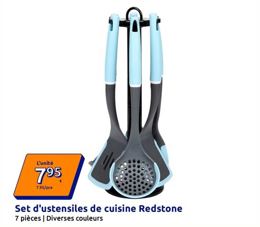 Set d'ustensiles de cuisine Redstone