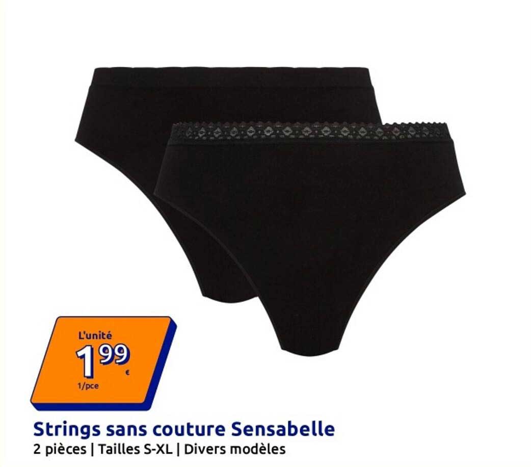 Strings sans couture Sensabelle