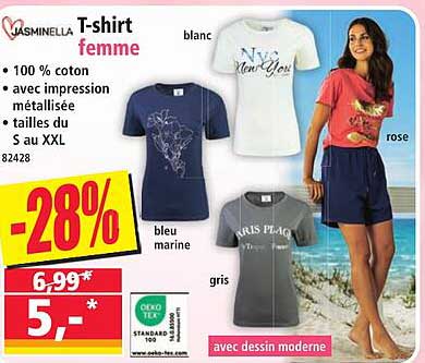 T-shirt femme