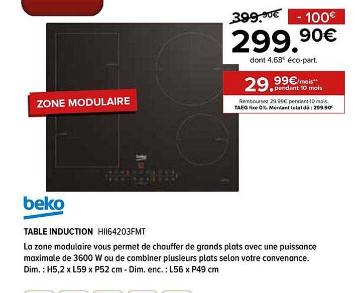 TABLE INDUCTION HII64203FMT