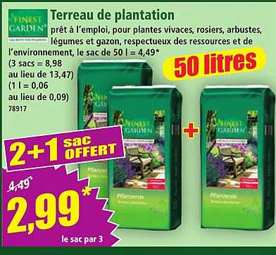 Terreau de plantation