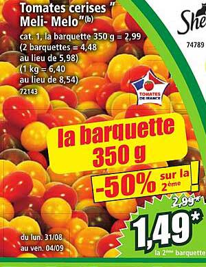 Tomates cerises Meli-Melo