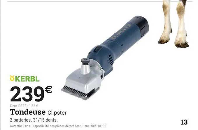 Tondeuse Clipster