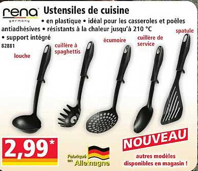 Ustensiles de cuisine