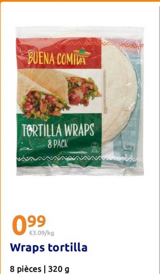 Wraps tortilla