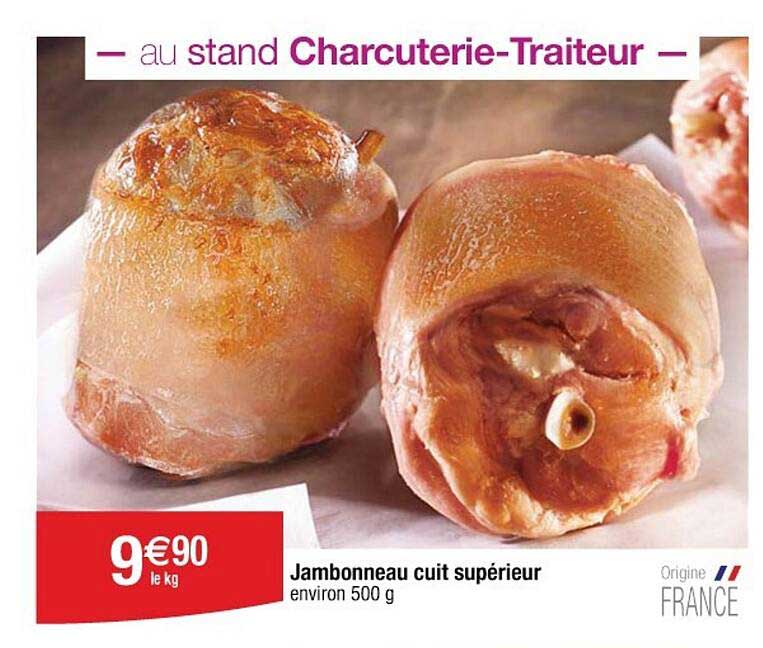 Jambonneau cuit supérieur