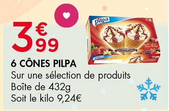 6 CÔNES PILPA