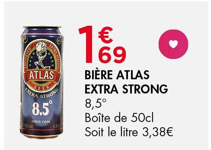 BIÈRE ATLAS EXTRA STRONG
