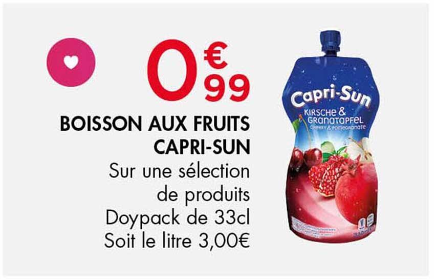 BOISSON AUX FRUITS CAPRI-SUN