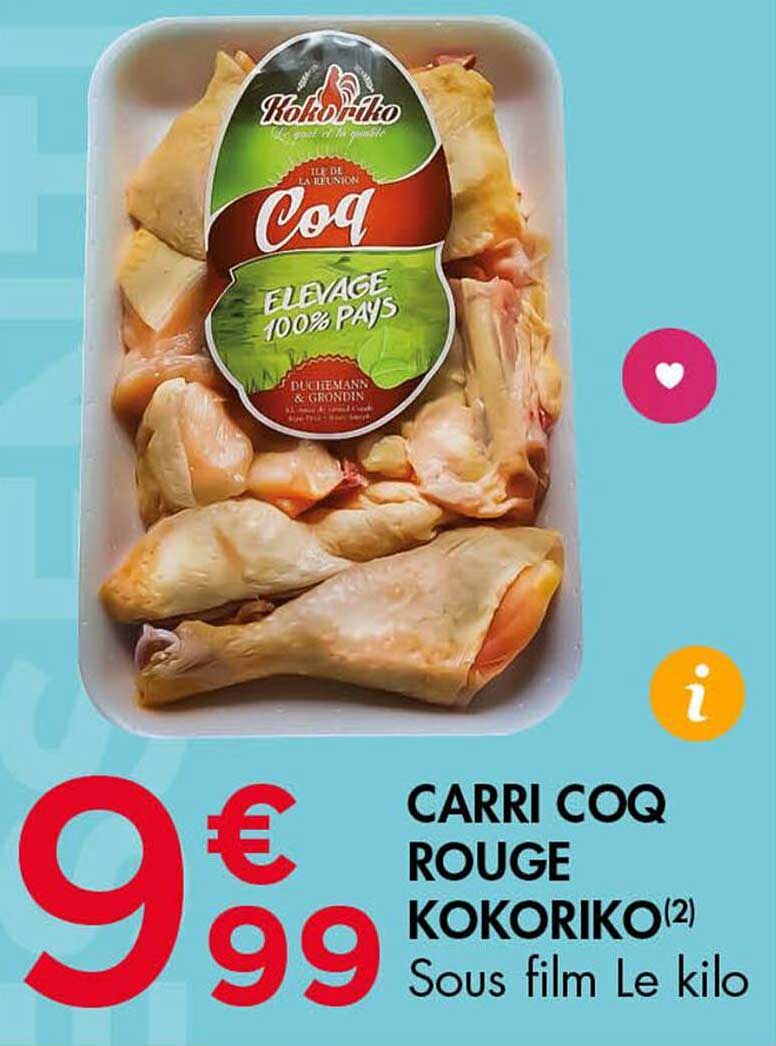 CARRI COQ ROUGE KOKORIKO