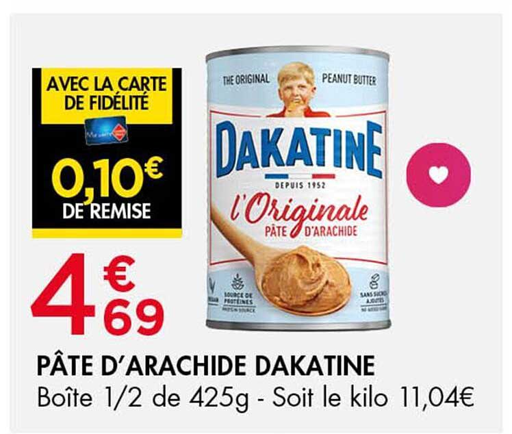 PÂTE D'ARACHIDE DAKATINE