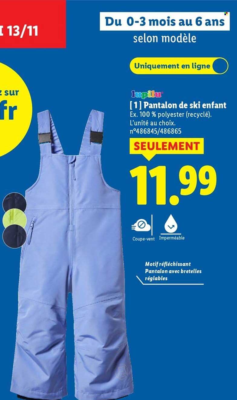 [1] Pantalon de ski enfant