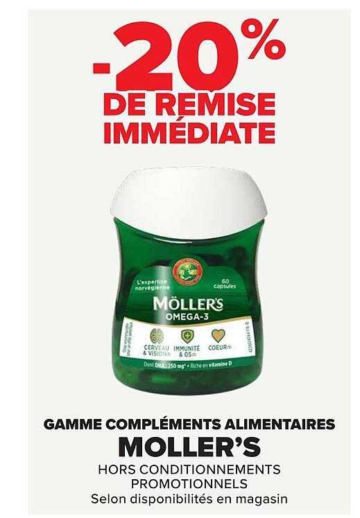 -20% DE REMISE IMMÉDIATE