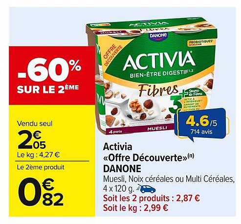 Activia « Offre Découvertes »