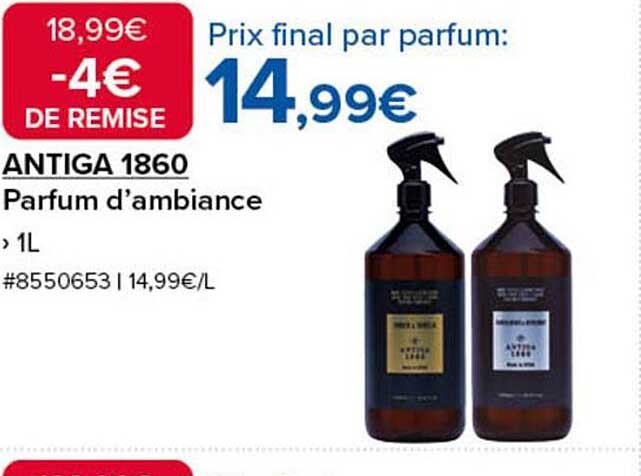 ANTIGA 1860 Parfum d’ambiance