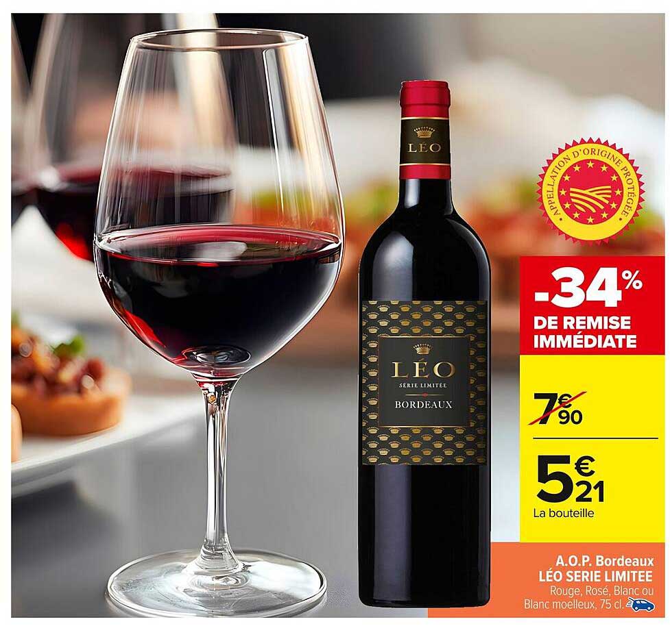 A.O.P. Bordeaux LÉO SÉRIE LIMITÉE