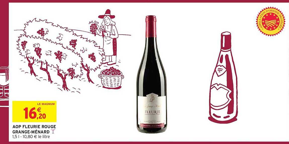 AOP FLEURIE ROUGE GRANGE-MÉNARD